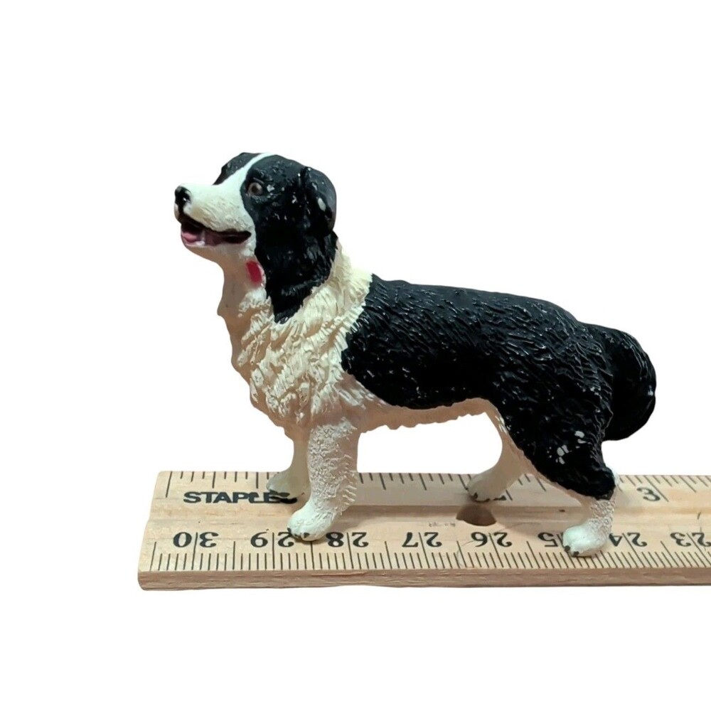 Border Collie Dog Animal Toy PVC Action Figure Kids Toys